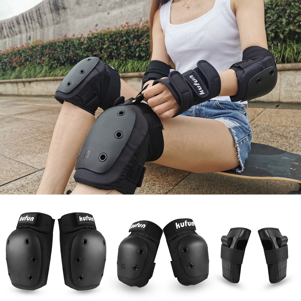 Knee Guard Hard - Skateboard Schutz Getriebe Schutz Set Knie