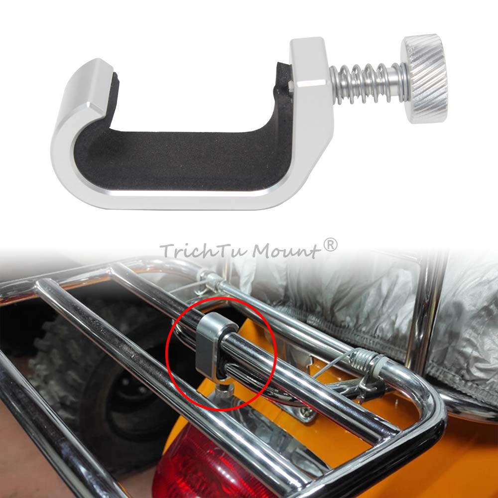 Motorcycle Gear Wall Mount - Motorrad-Gepäckträger-Korb-Taschenhalterung mit Haken für Vespa GTS