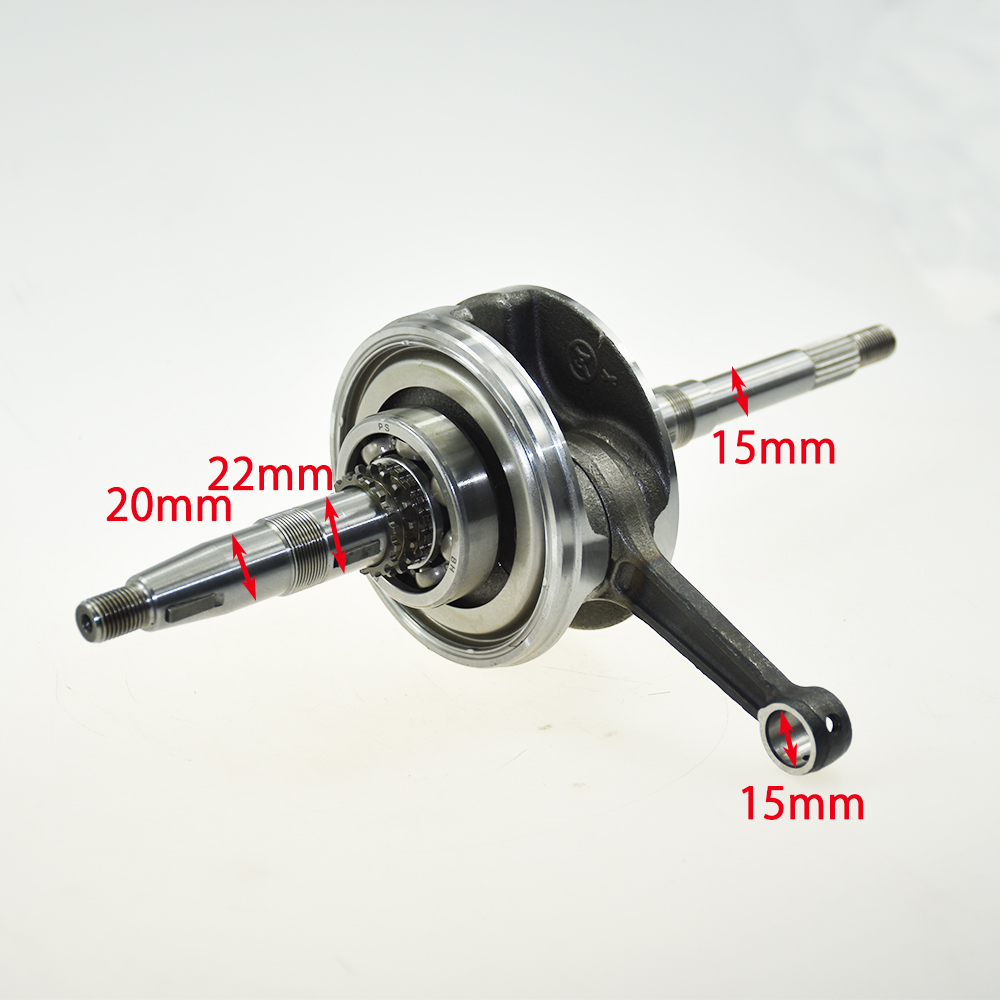 Motorcycle Gear - Motorrad-ATV-Kurbelwelle für Kinlon Juneng GY6 180CC
