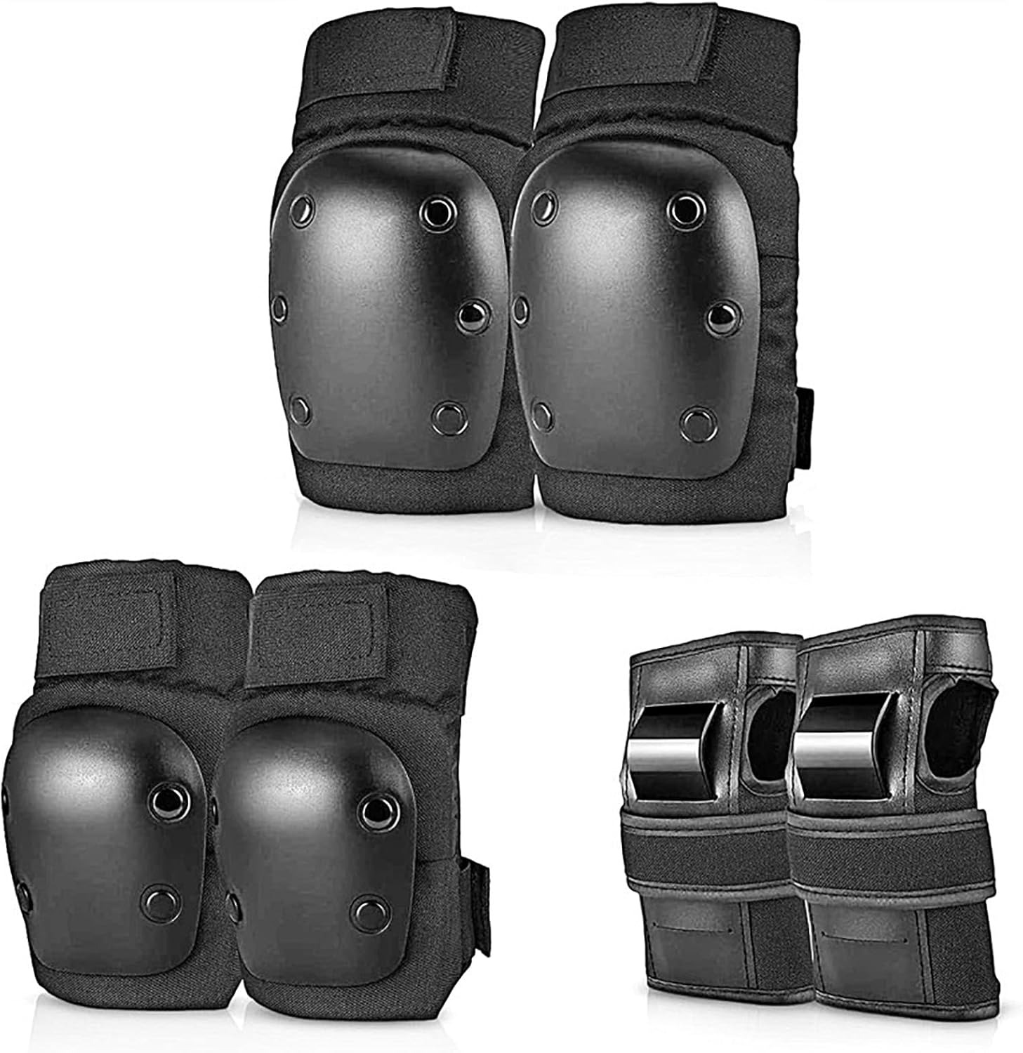 Knee Guard Hard - Knieschützer, Ellenbogenschützer, Handgelenkschützer für Erwachsene und