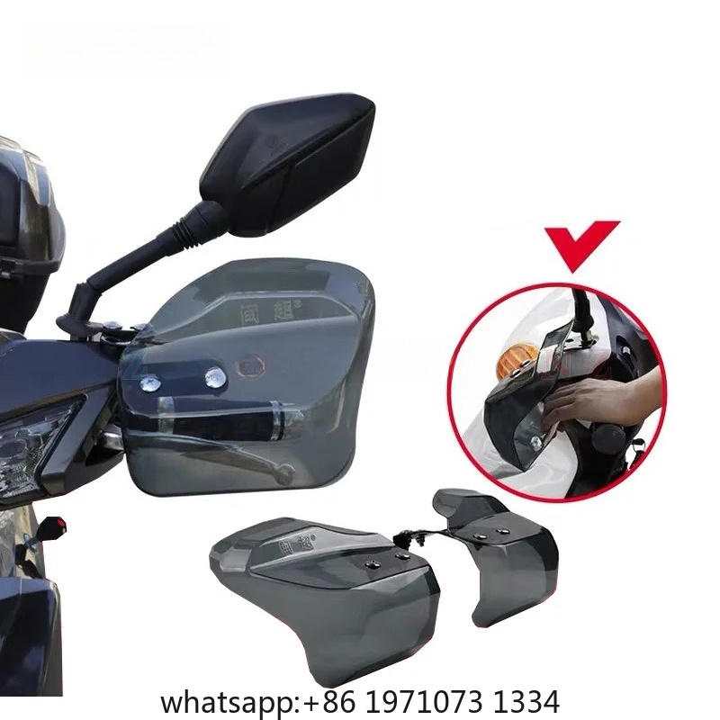 Motorcycle Gear - Motorrad- und E-Bike-Handschutz: Winddichter Motorrad-Protektor mit