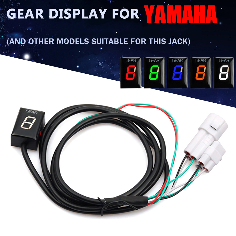 Motorcycle Gear Indicator - Motorrad Getriebe Display Anzeige Für Yamaha