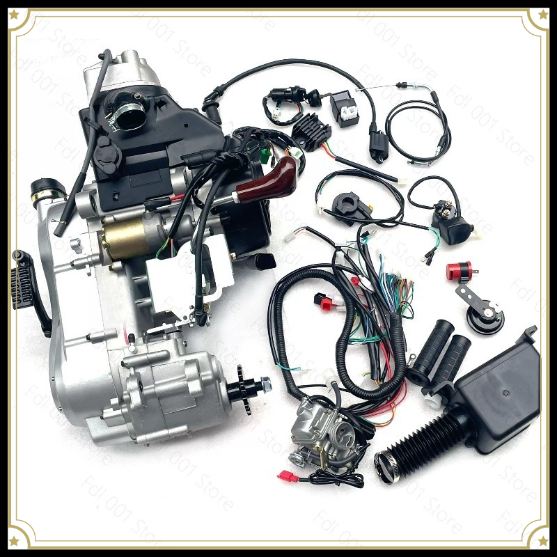 Motorcycle Gear - GY6 Stufenlos Verstellbare Geschwindigkeit Eingebautes Rückwärtsganggetriebe