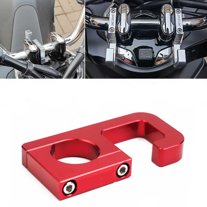 Motorcycle Gear Wall Mount - Motorrad-Modifikation: Universeller Lenkerhaken aus Aluminiumlegierung für