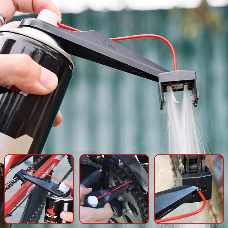 Motorcycle Gear Oil For Chain - Motorrad-Kettenölersprüher: Kettenreinigungs- und Wartungsöler-Spray für Motorräder