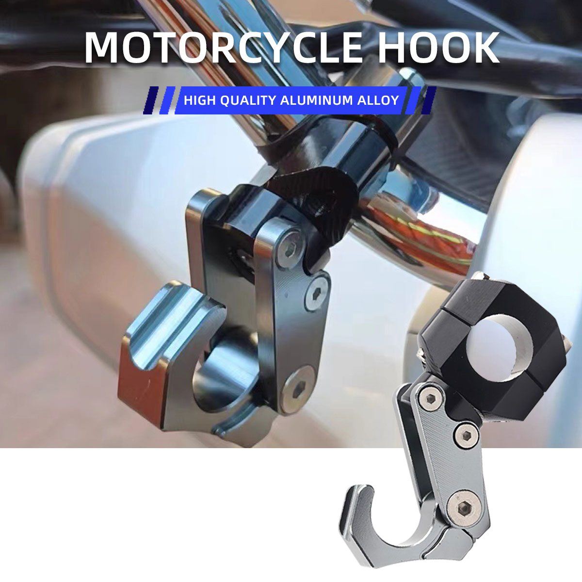Motorcycle Gear Wall Mount - 1x Motorrad Geändert Zubehör Aluminium Legierung