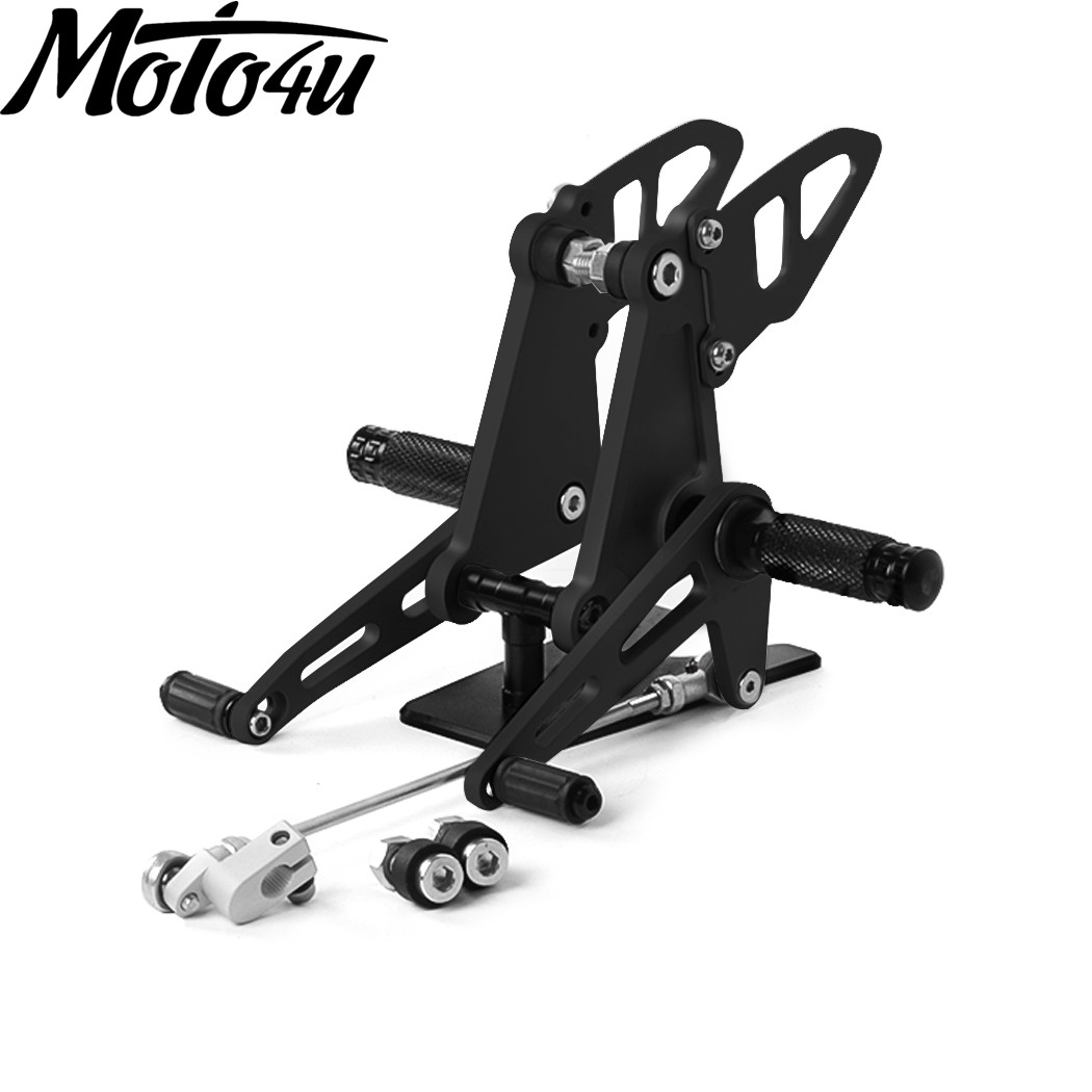 Motorcycle Gear On Sale - Einstellbare Motorrad Fußrasten Pedal Fußstütze Fußrastenanlage