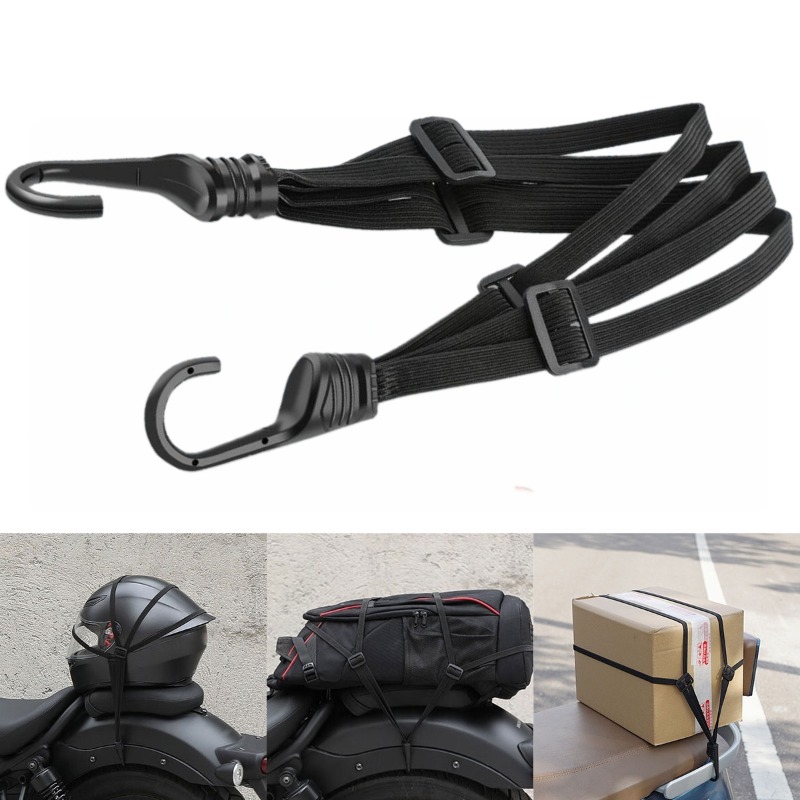 Motorcycle Gear Wall Mount - Motorrad Helm Riemen mit Haken Einziehbare