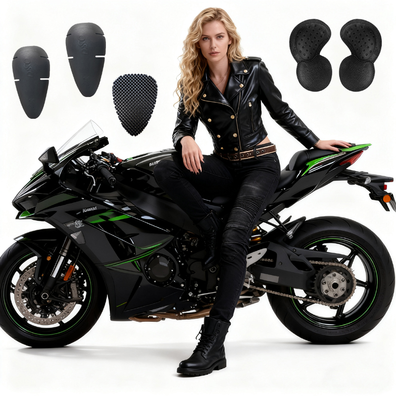 Damen Motorrad Jeans Schwarz O – Motorcycle Gear Women Pants Bewertung und Preis