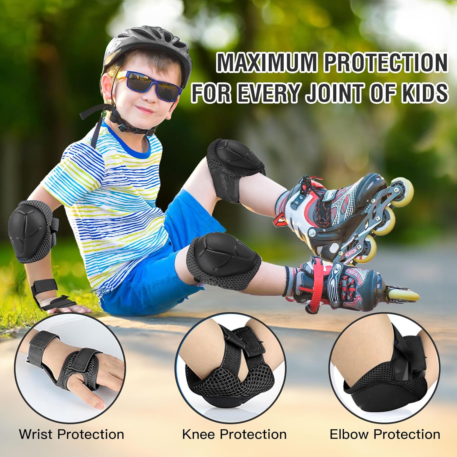 6-teiliges Kinderschutzausrüst – Knee Guard Hard Bewertung und Preis