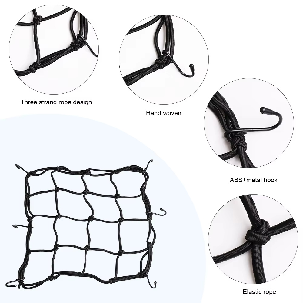 Motorrad-Gepäcknetz, Verstellb – Motorcycle Gear Wall Mount Bewertung und Preis
