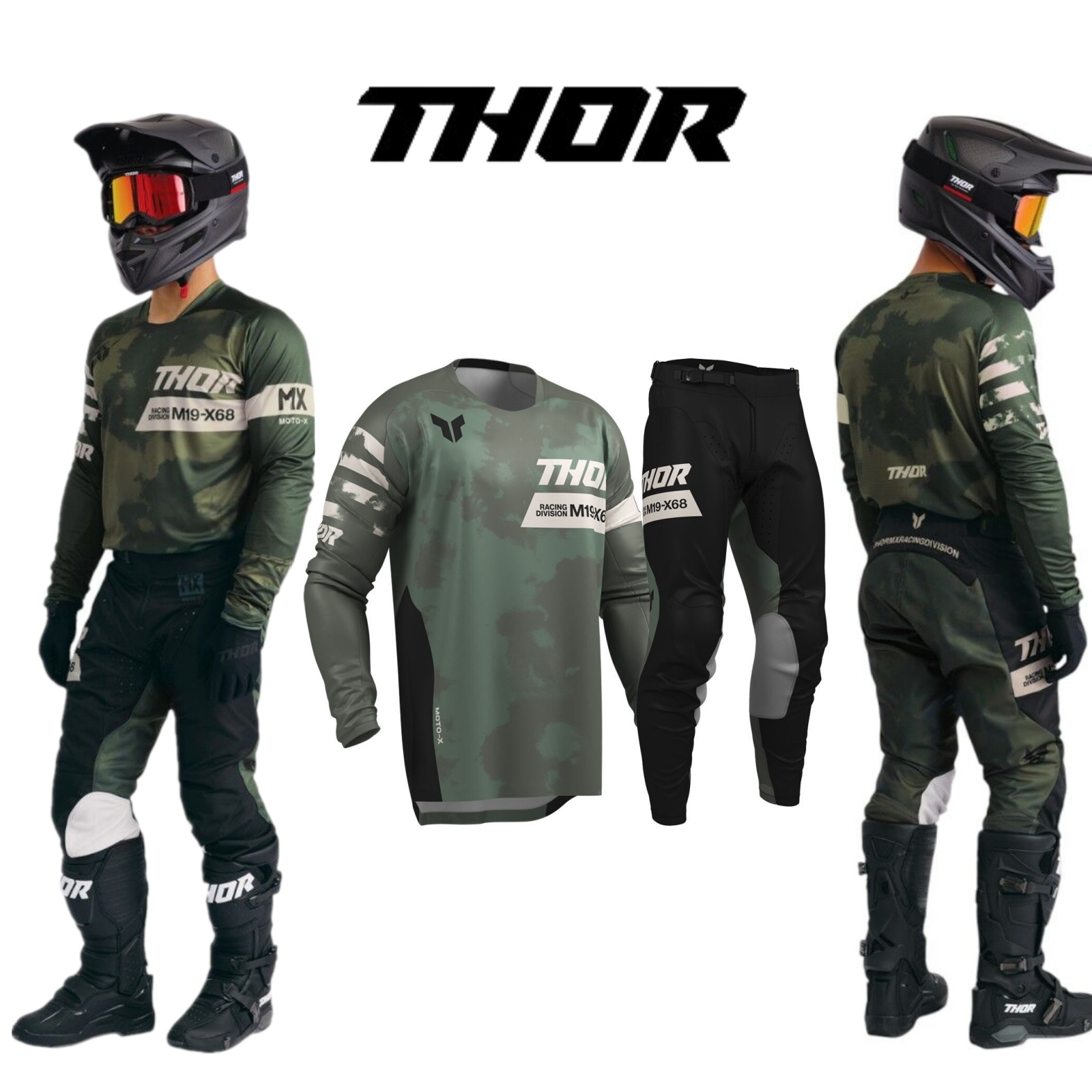 Motocross Gear Set Top Off Roa – Motorcycle Gear On Sale Bewertung und Preis