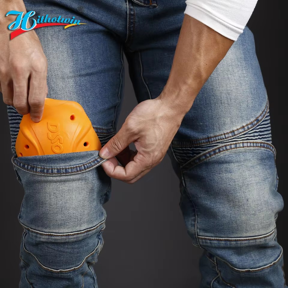 Motorrad-Jeans mit Knie-, Hüft – Motorcycle Gear Women Pants Bewertung und Preis
