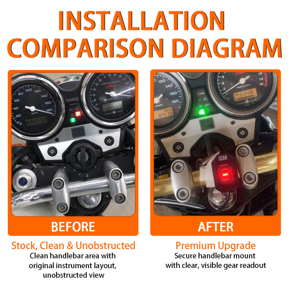 Passend für universelles Motor – Motorcycle Gear Indicator Bewertung und Preis