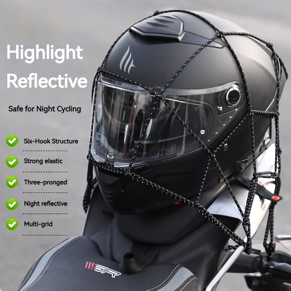 6-Haken Gepäcknetz Schutzausrü – Motorcycle Gear Wall Mount Bewertung und Preis