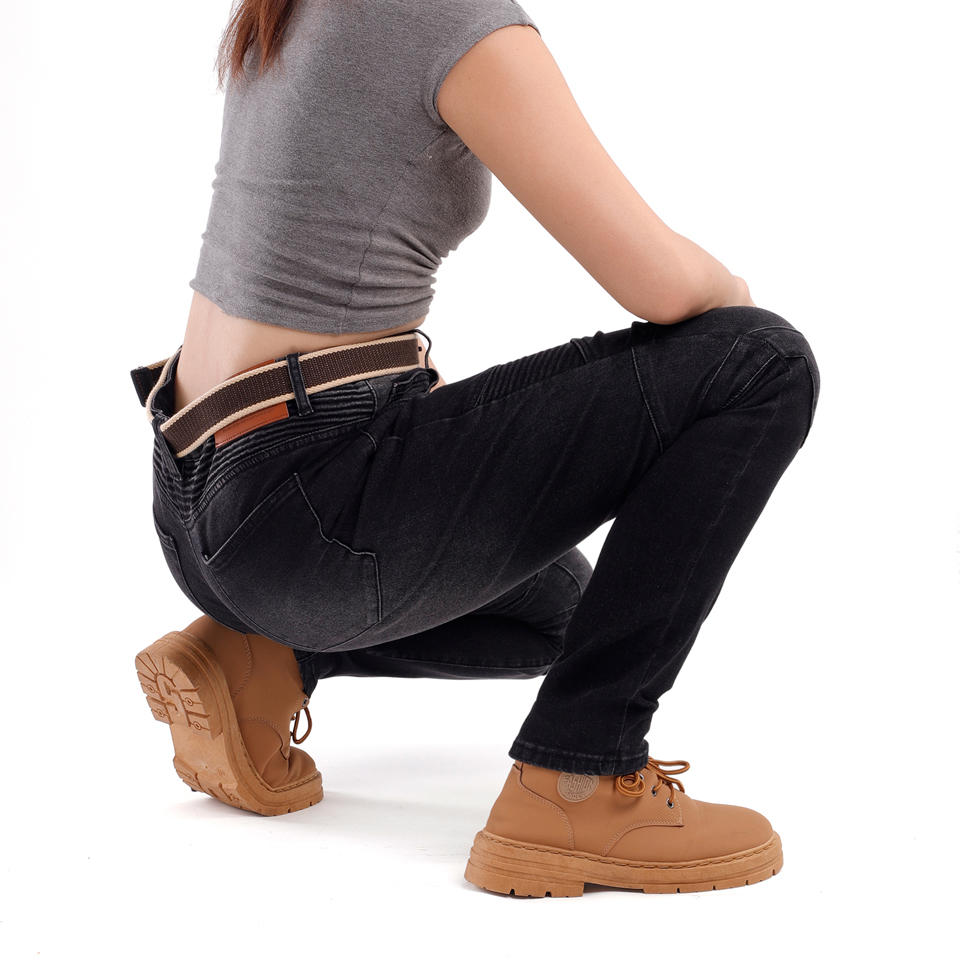 Schwarze Offroad-Motorradjeans – Motorcycle Gear Women Pants Bewertung und Preis