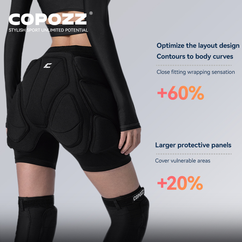 COPOZZ Verbesserte Ski-Kniesch – Motorcycle Gear On Sale Bewertung und Preis