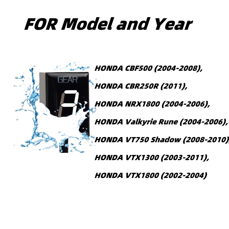 Zahnrad anzeige für Honda cbf5 – Motorcycle Gear Indicator Bewertung und Preis