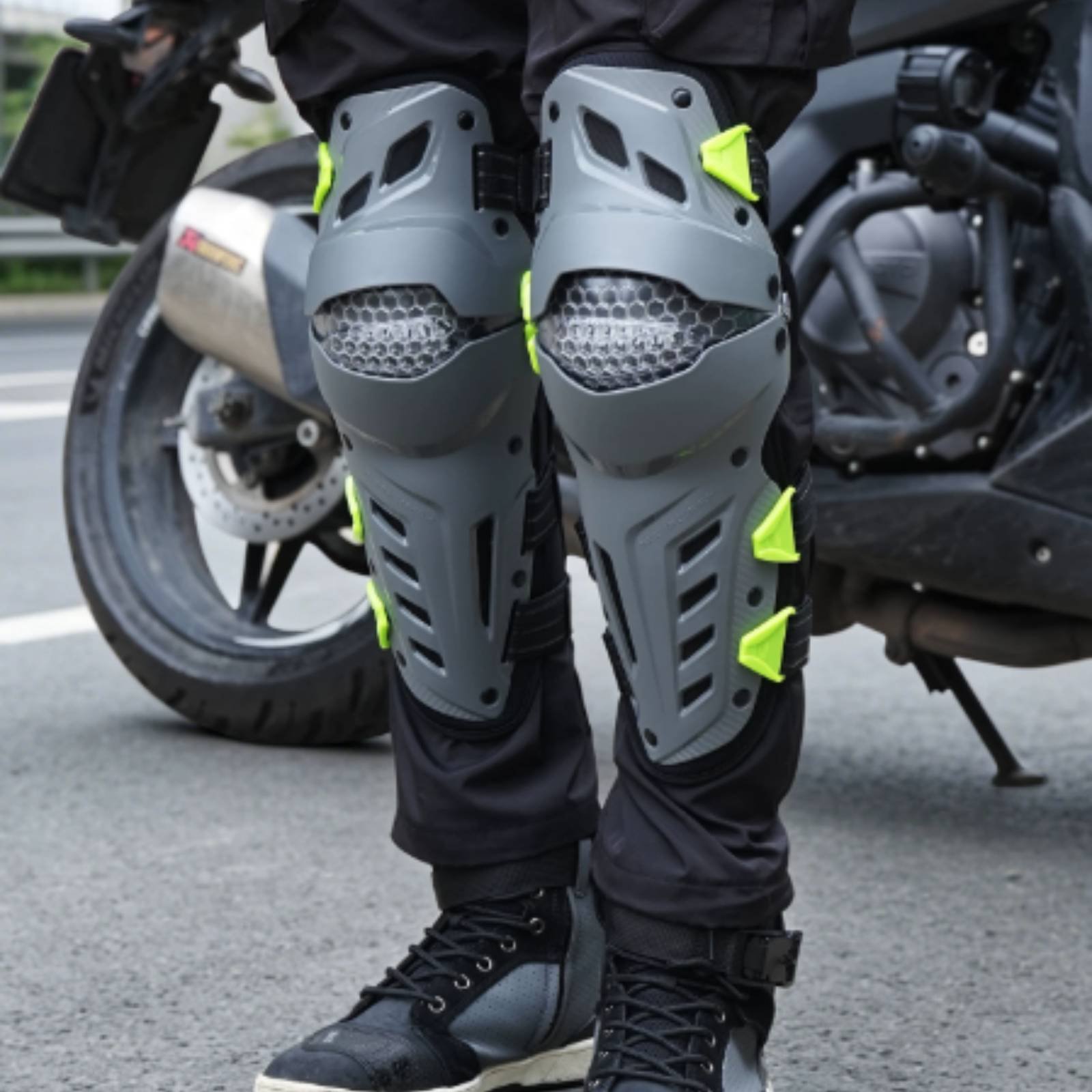 Motorrad-Knieschoner Sturzschu – Knee Guard Hard Bewertung und Preis