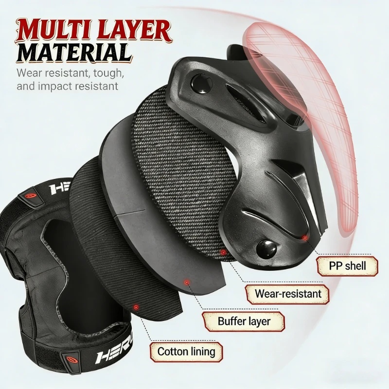 Sturzsichere, verschleißfeste  – Knee Guard Hard Bewertung und Preis