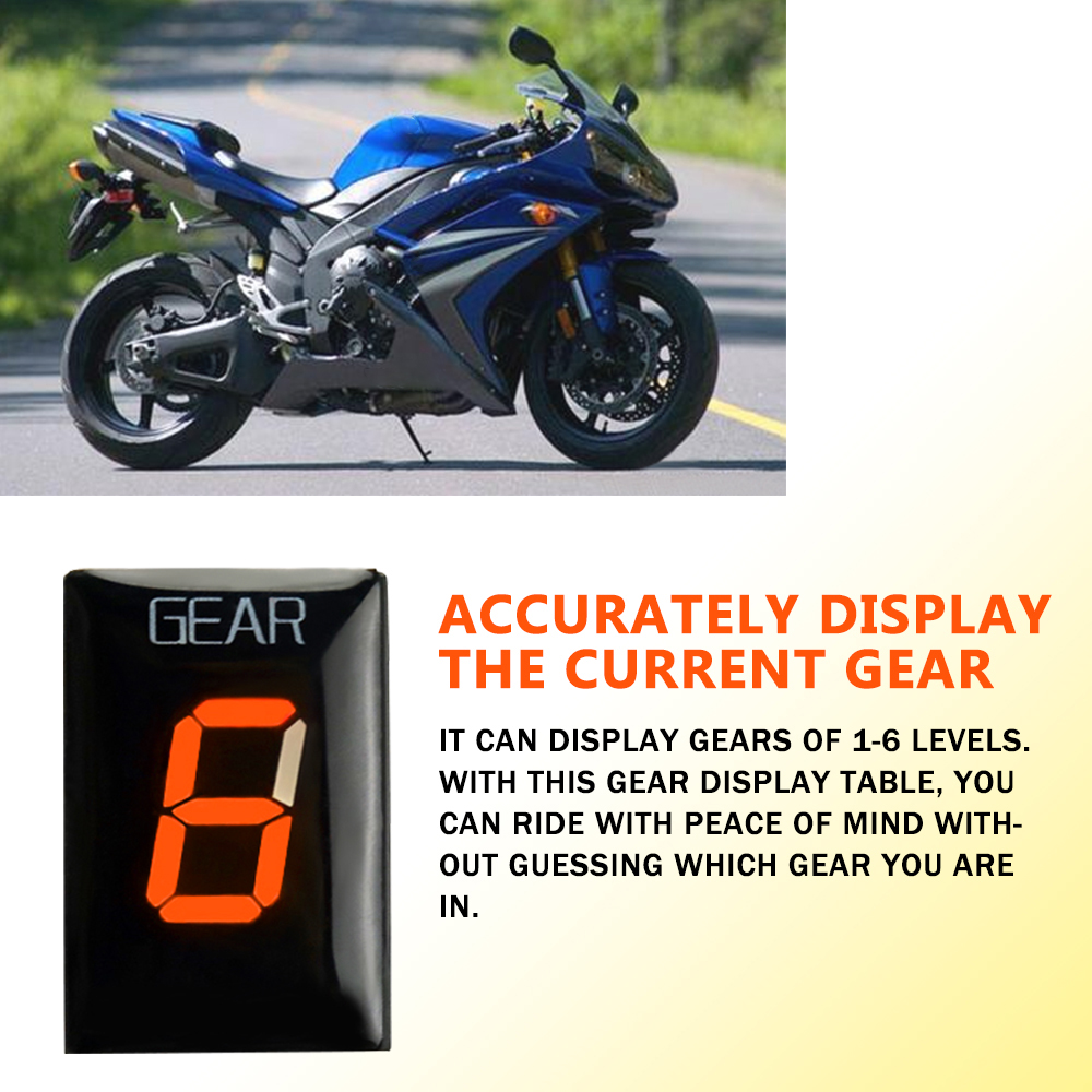 Für Yamaha YZF-R1 YZFR1 YZF-R6 – Motorcycle Gear Indicator Bewertung und Preis