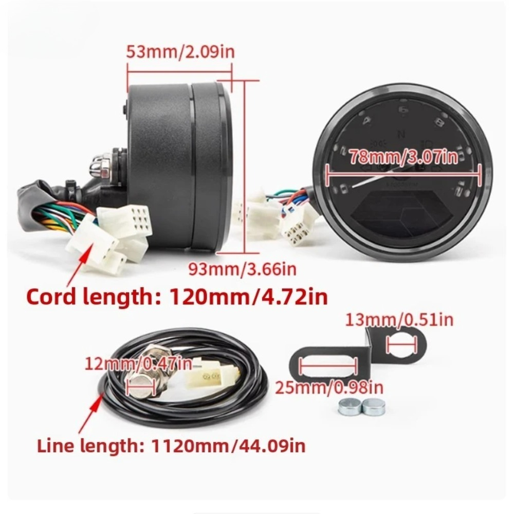 Universeller Motorrad-Tachomet – Motorcycle Gear Indicator Bewertung und Preis